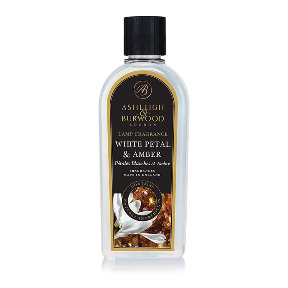 'White Petal & Amber' Fragrance refill for Lamps - 500 ml