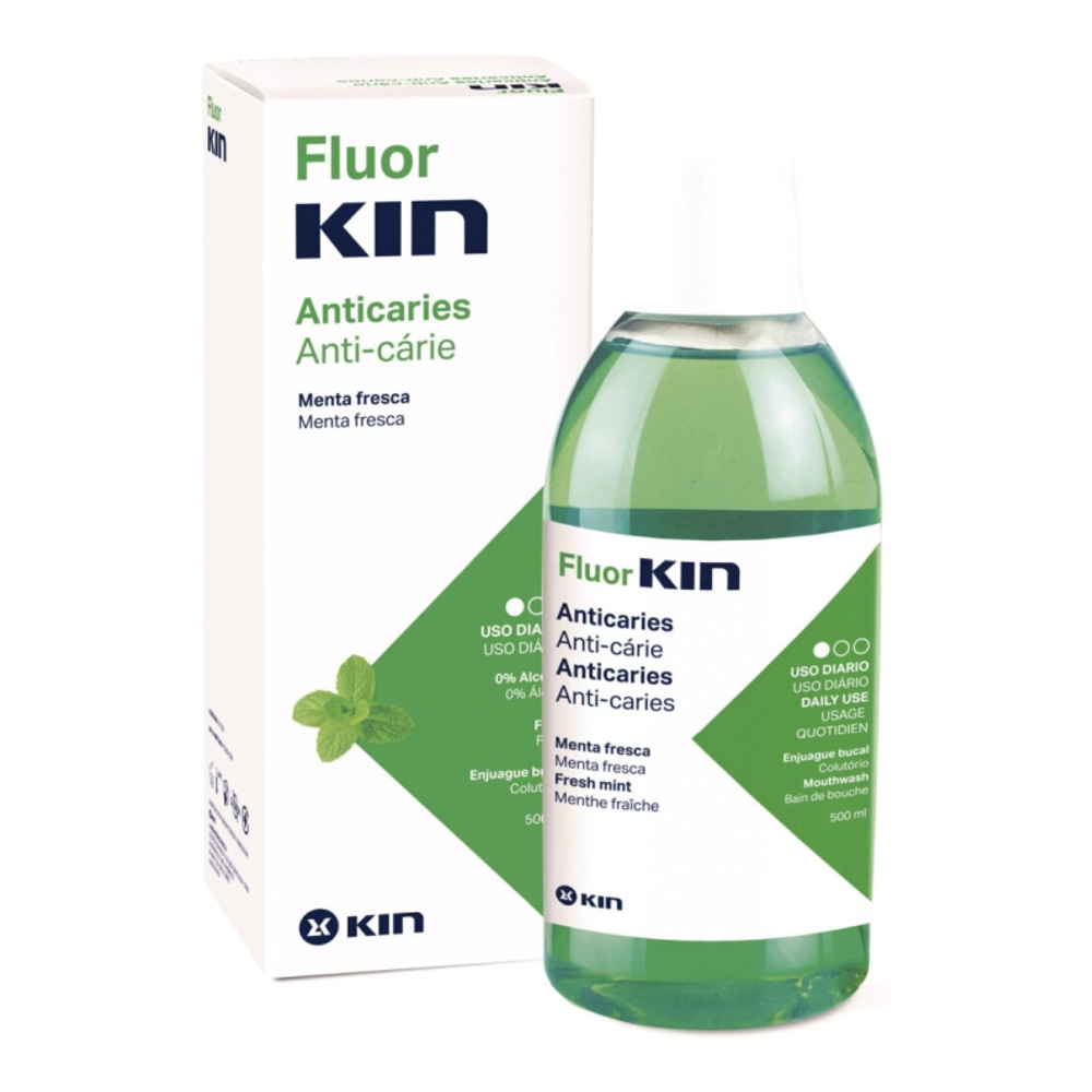 'Fluorkin Anti Cavity' Mouthwash - 500 ml