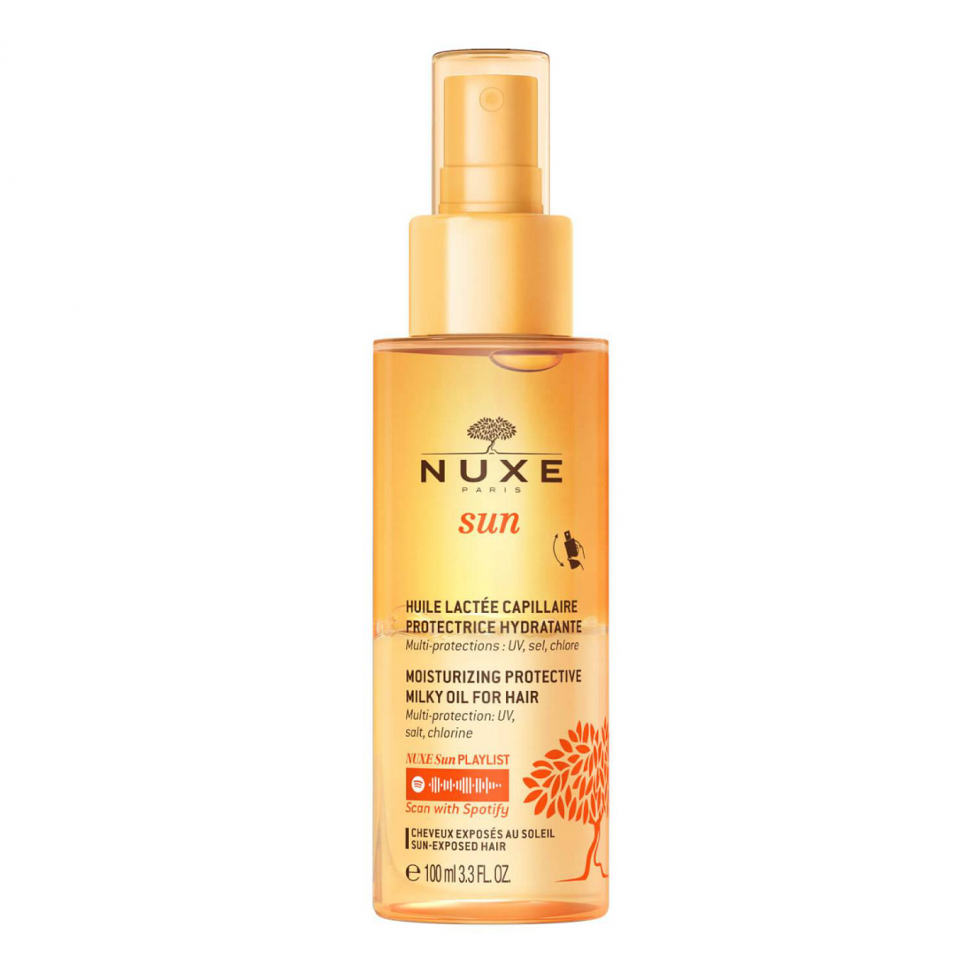 'Sun Protectrice Hydratante' Hair Oil - 100 ml
