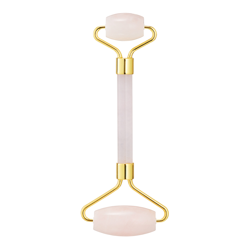 Rouleau De Quartz Rose Pour Le Massage Du Visage Quartz