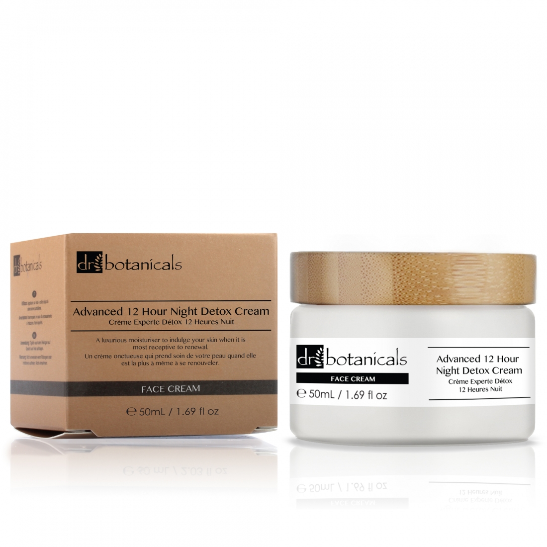 Dr Botanicals - Advanced 12 Hour Night Detox Cream 50ml