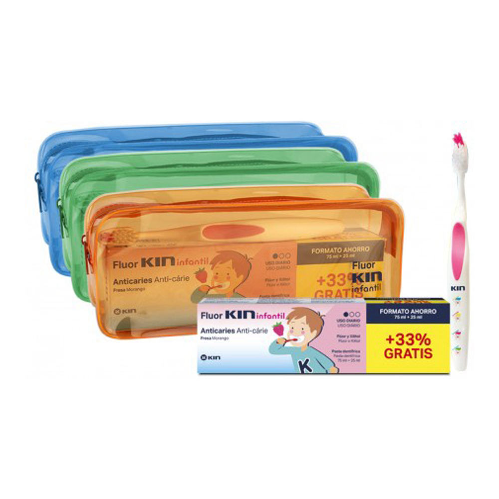 'Fluorkin' Oral Care Set - 3 Pieces