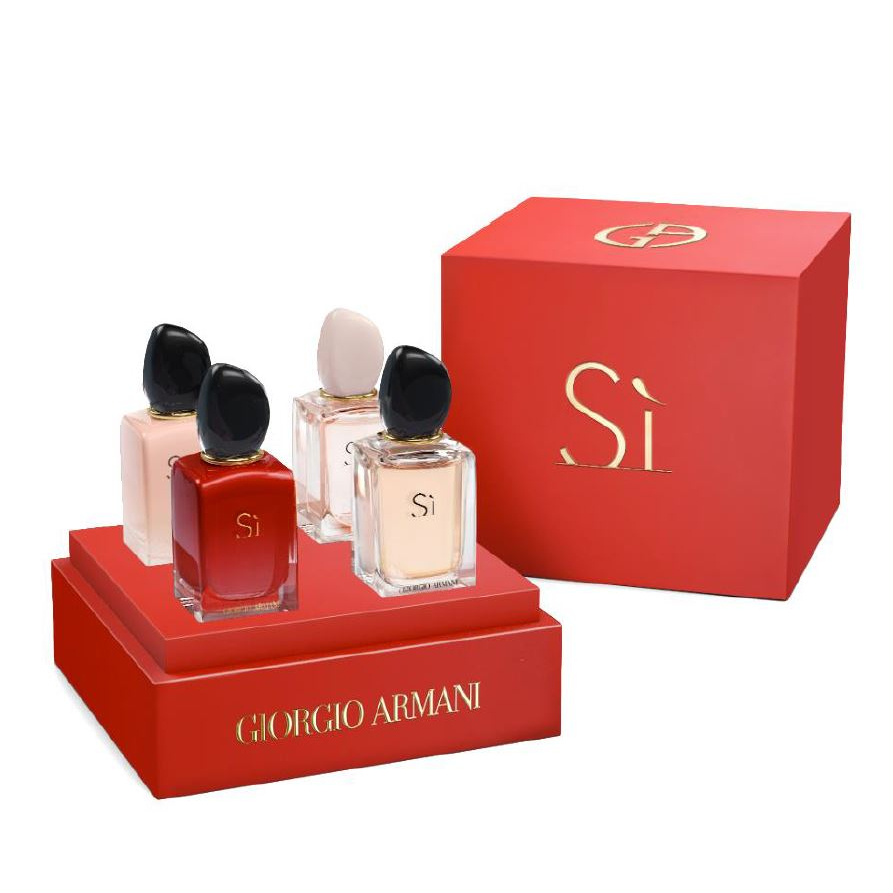 Coffret de parfum 'Sì Miniatures' - 4 Pièces