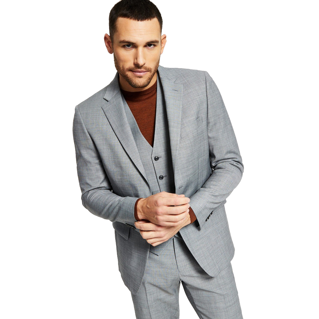 Men's 'Flex Stretch Solid' Suit Jacket