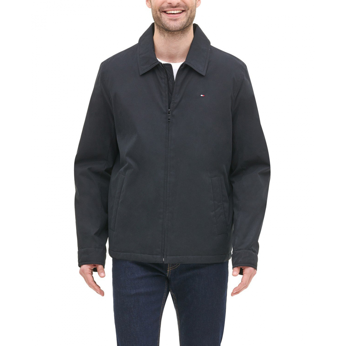 Men's Lightweight Full Zip-Front Jacket