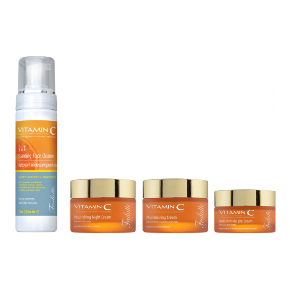 Coffret de soins de la peau 'Vitamin C' - 4 Pièces