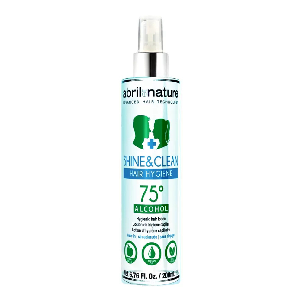 Lotion capillaire 'Shine&Clean 75º Alcohol' - 200 ml