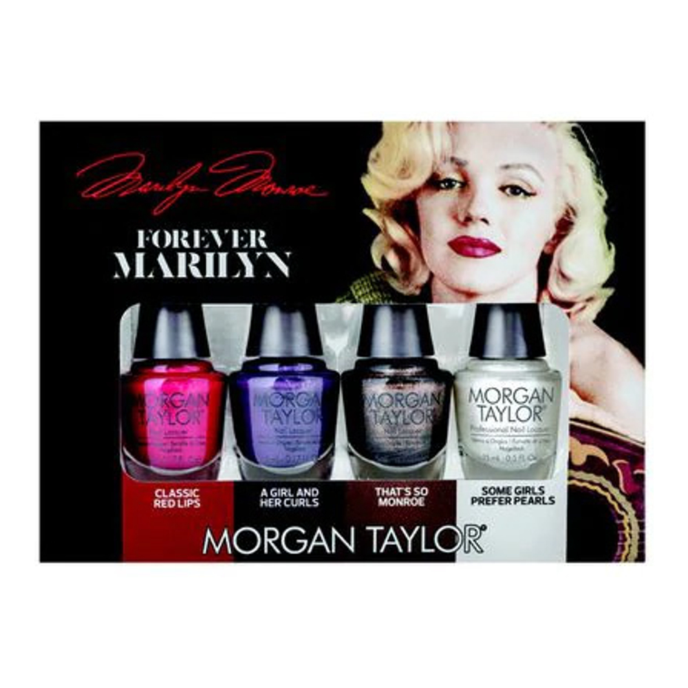 Set de vernis à ongles 'Forever Marilyn' - 4 Pièces