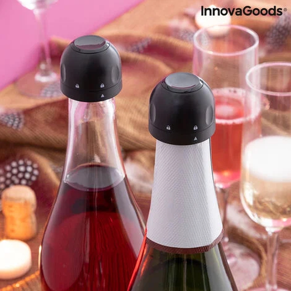 Set Of Champagne Stoppers Fizzave Pack