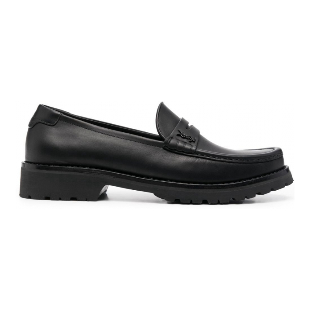 Men's 'Logo-Plaque' Loafers