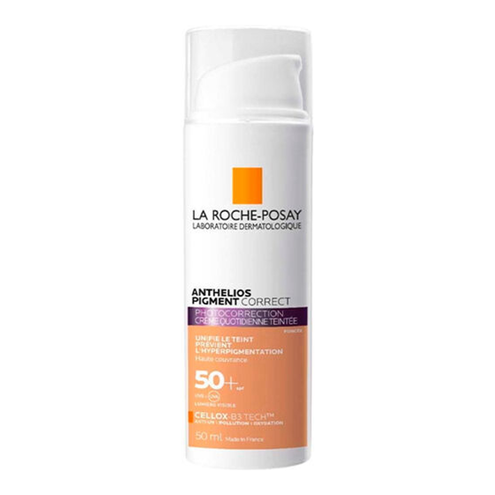 'Anthelios Pigment Correct 50+' Tinted Sunscreen - Medium 50 ml