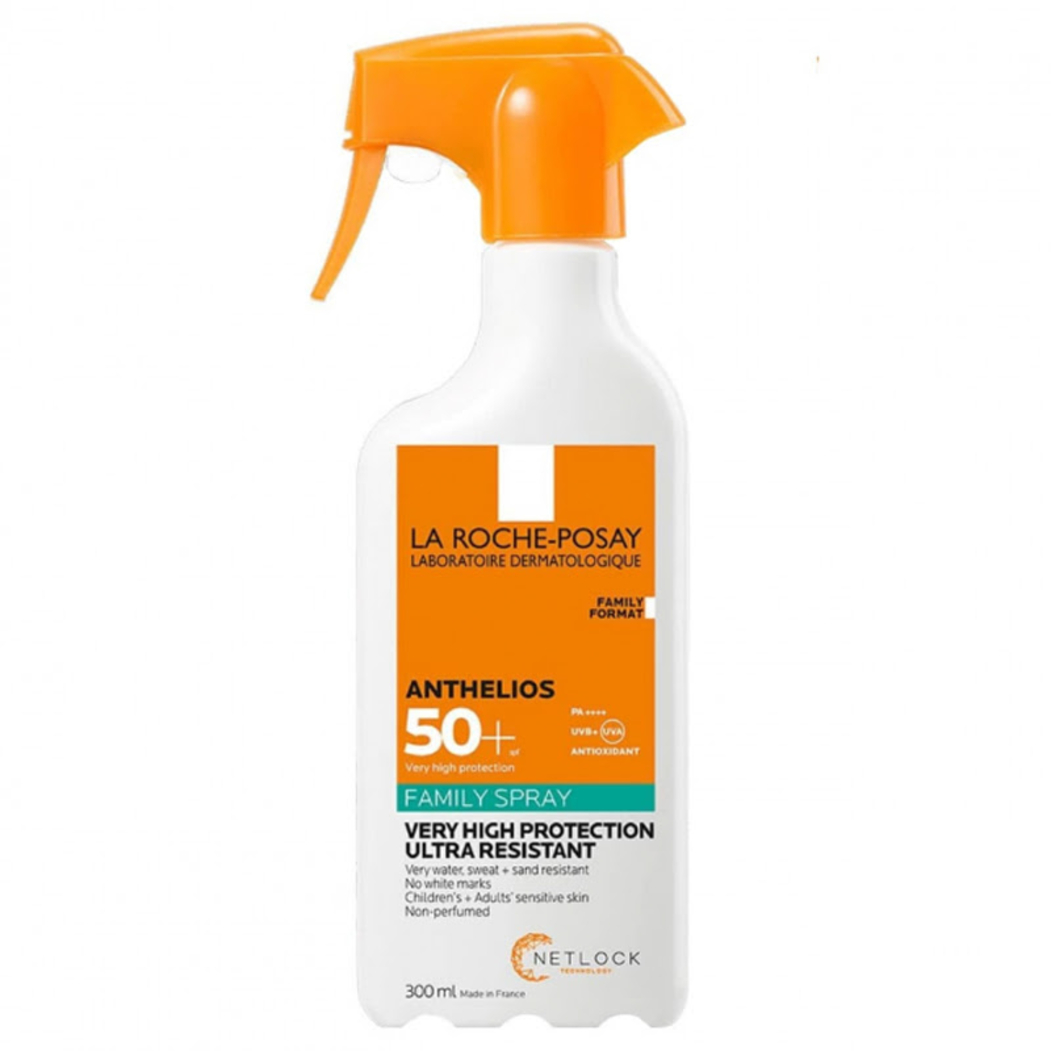 Spray de protection solaire 'Anthelios Ultra-Résistant SPF50+' - 300 ml