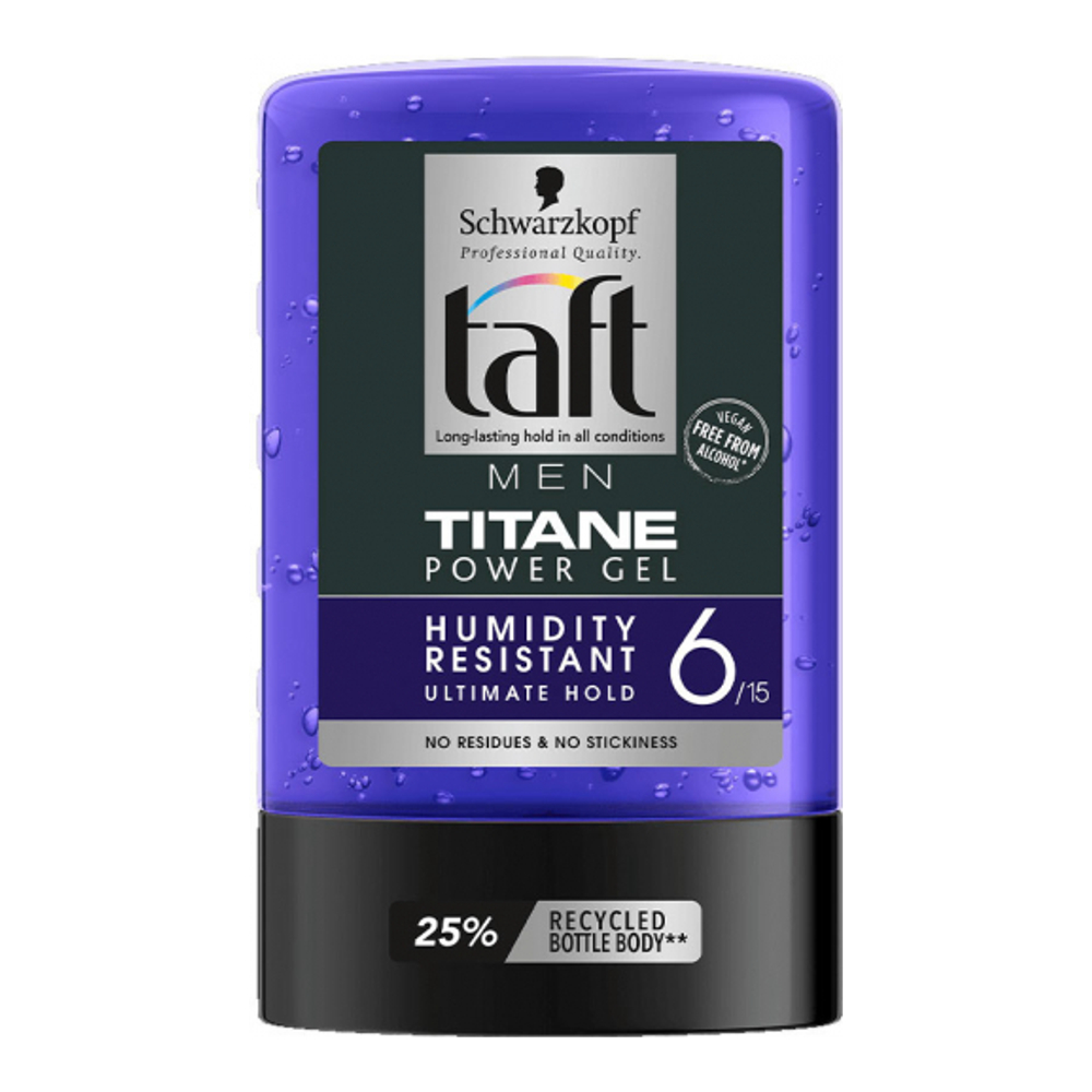 Gel pour cheveux 'Taft Titanium' - 300 ml