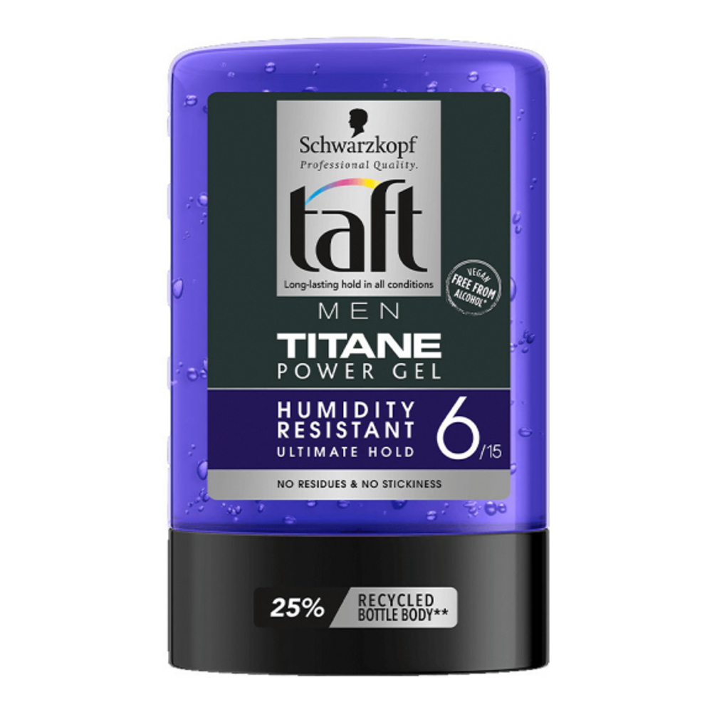 'Taft Titanium' Hair Gel - 300 ml