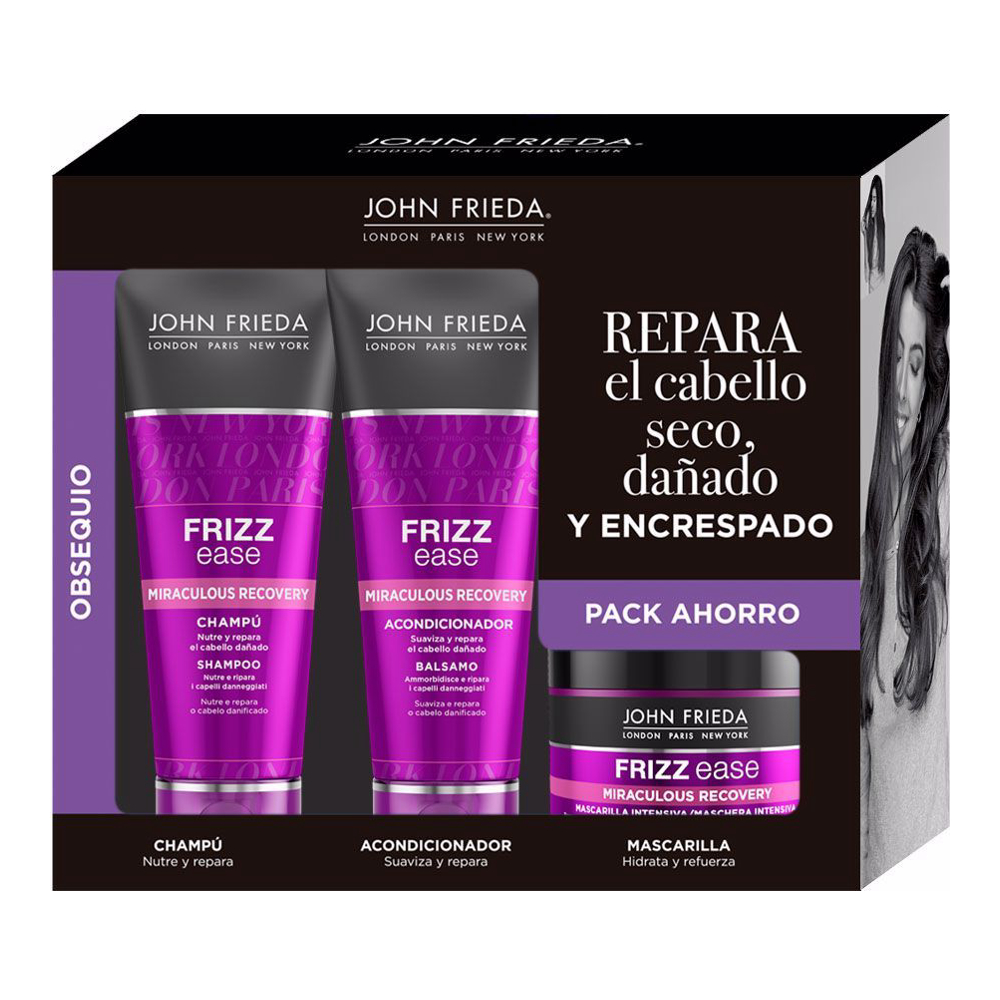 'Frizz Ease' Hair Care Set - 3 Pieces