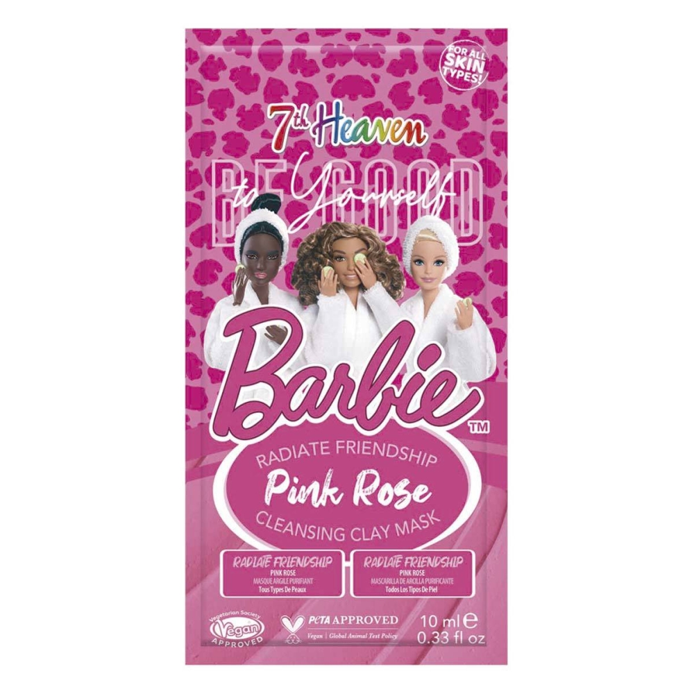 'Barbie Pink Rose Clay' Gesichtsmaske - 10 ml