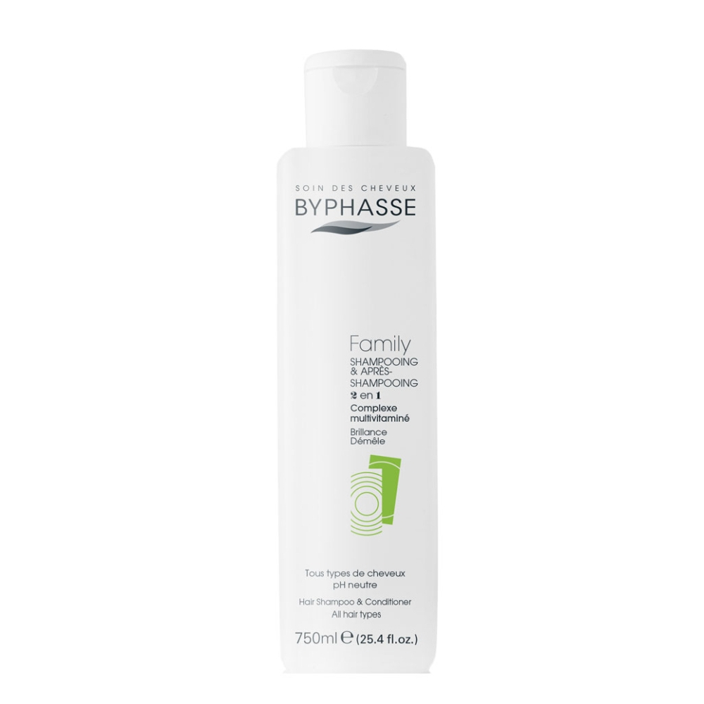 Shampoing & Après-shampoing 'Family 2 in 1' - 750 ml