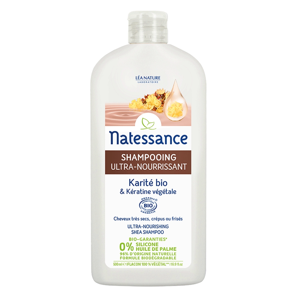 'Karité Bio & Kératine Végétale' Shampoo - 500 ml