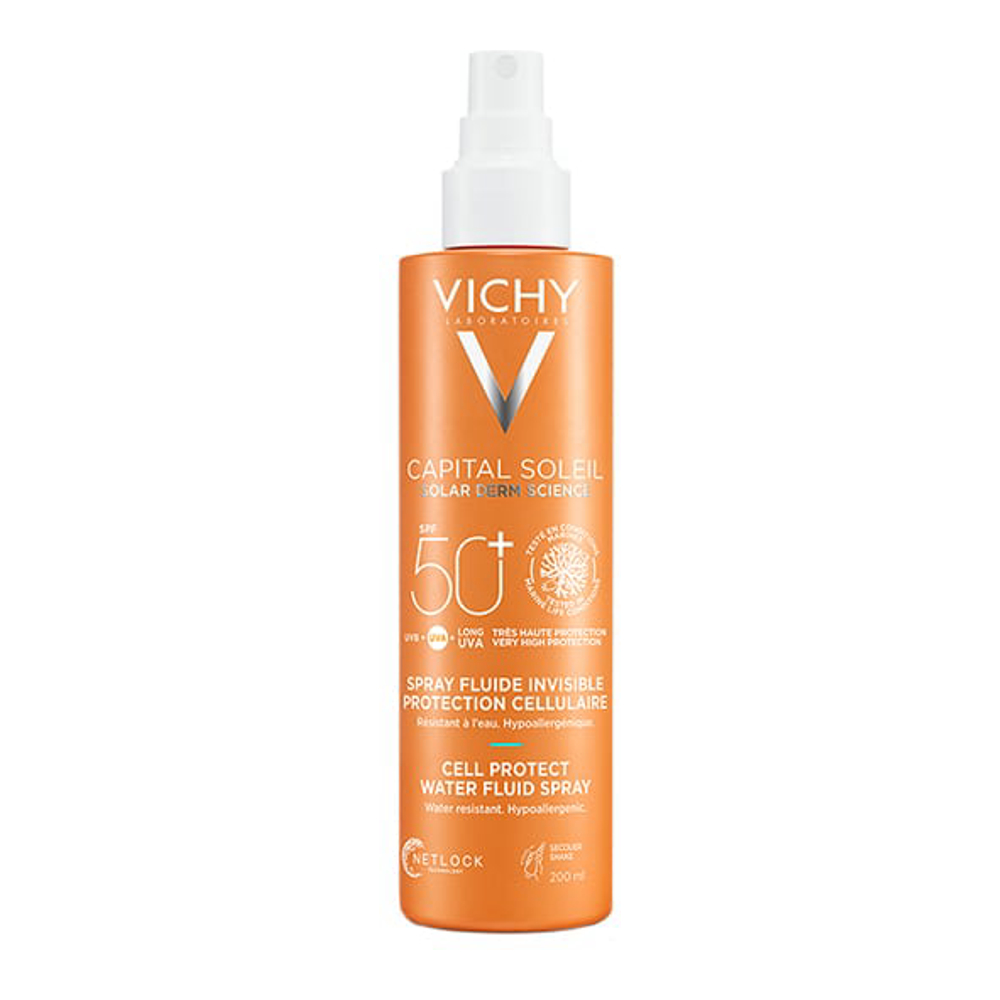 'Capital Soleil Invisible Fluid Cellular Protection SPF50+' Sunscreen Spray - 200 ml