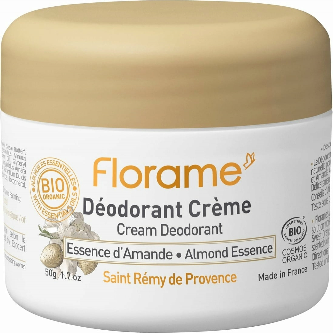 'Almond Essence' Cream Deodorant - 50 g