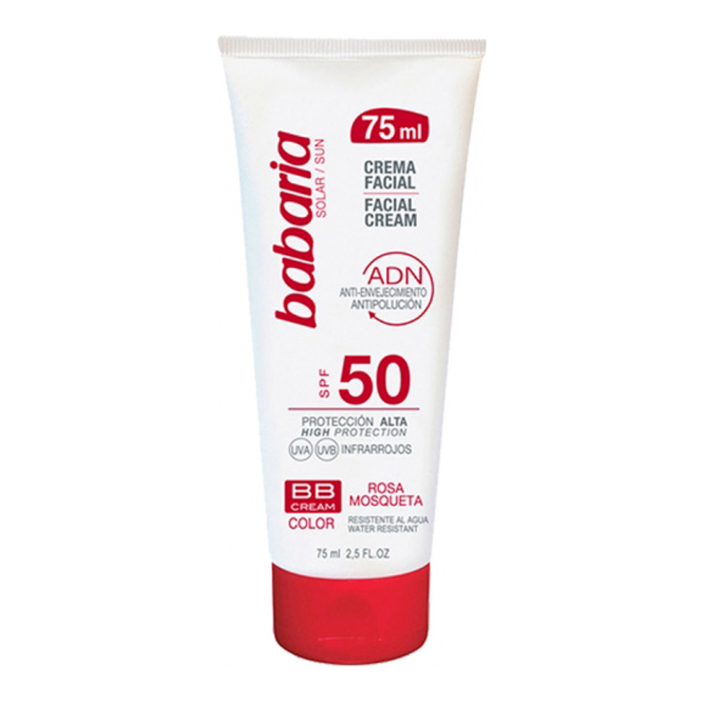 'Solar ADN SPF50' Tinted Sunscreen - Rosehip 75 ml