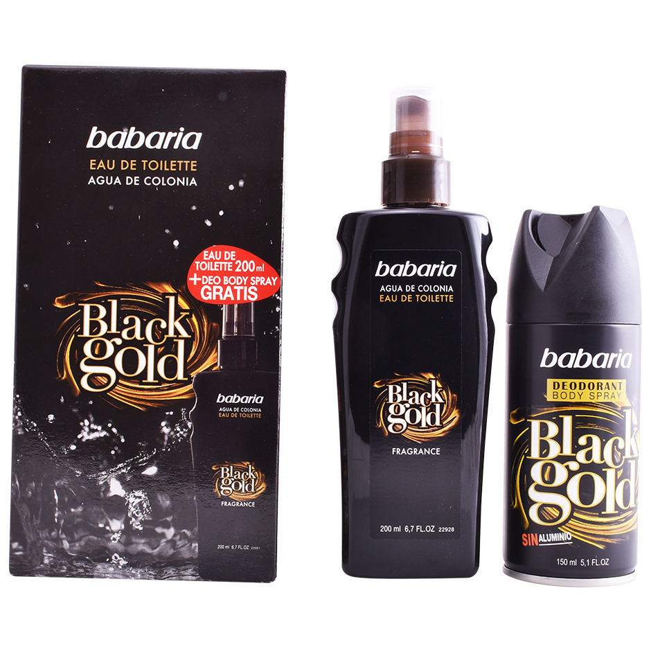 'Black Gold Fragance' Perfume Set - 2 Pieces