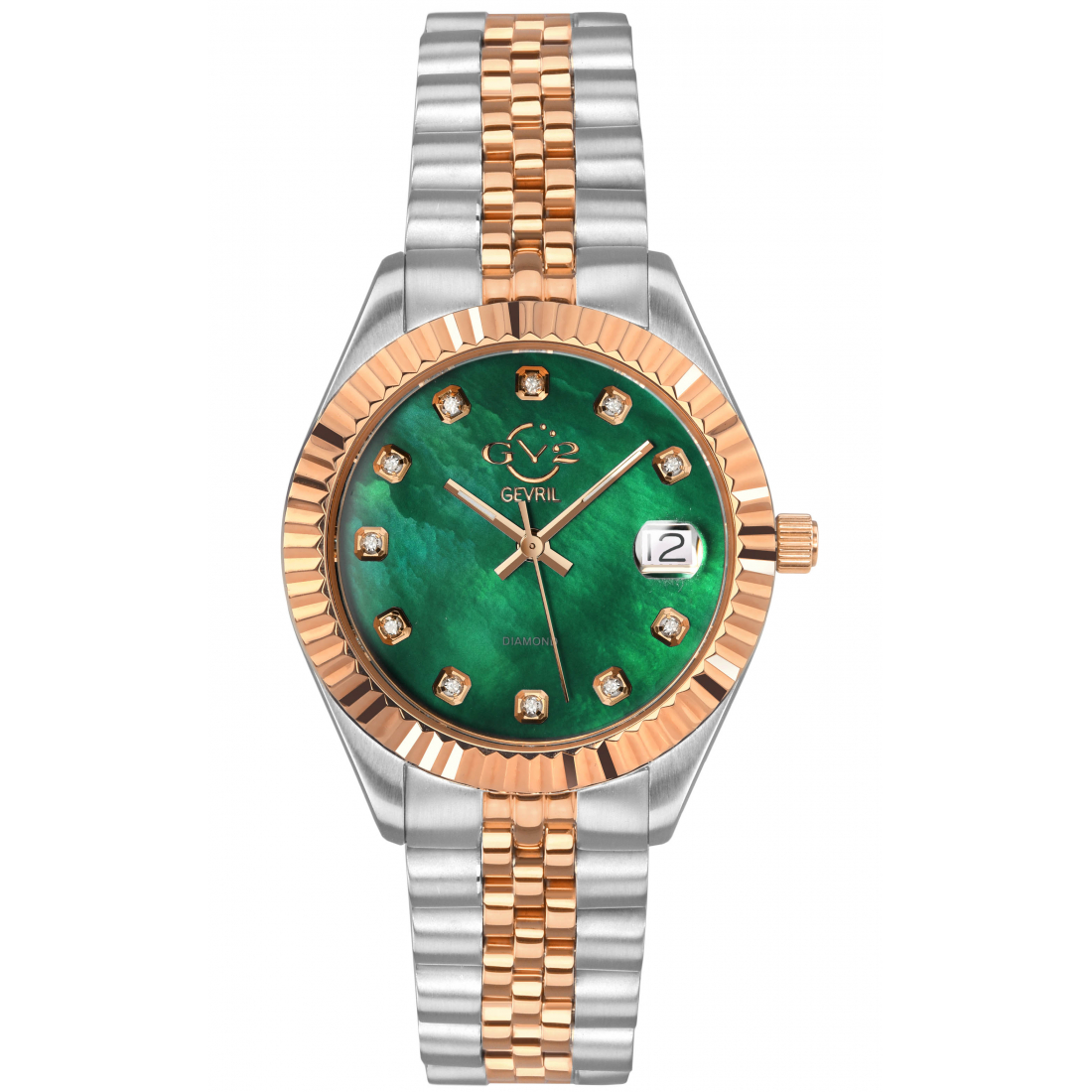 GV2 Naples Women's Gren Dial Two Tone Watch