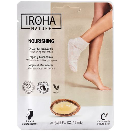 Chaussettes Hydratantes 'Argan & Macadamia Nourishing'