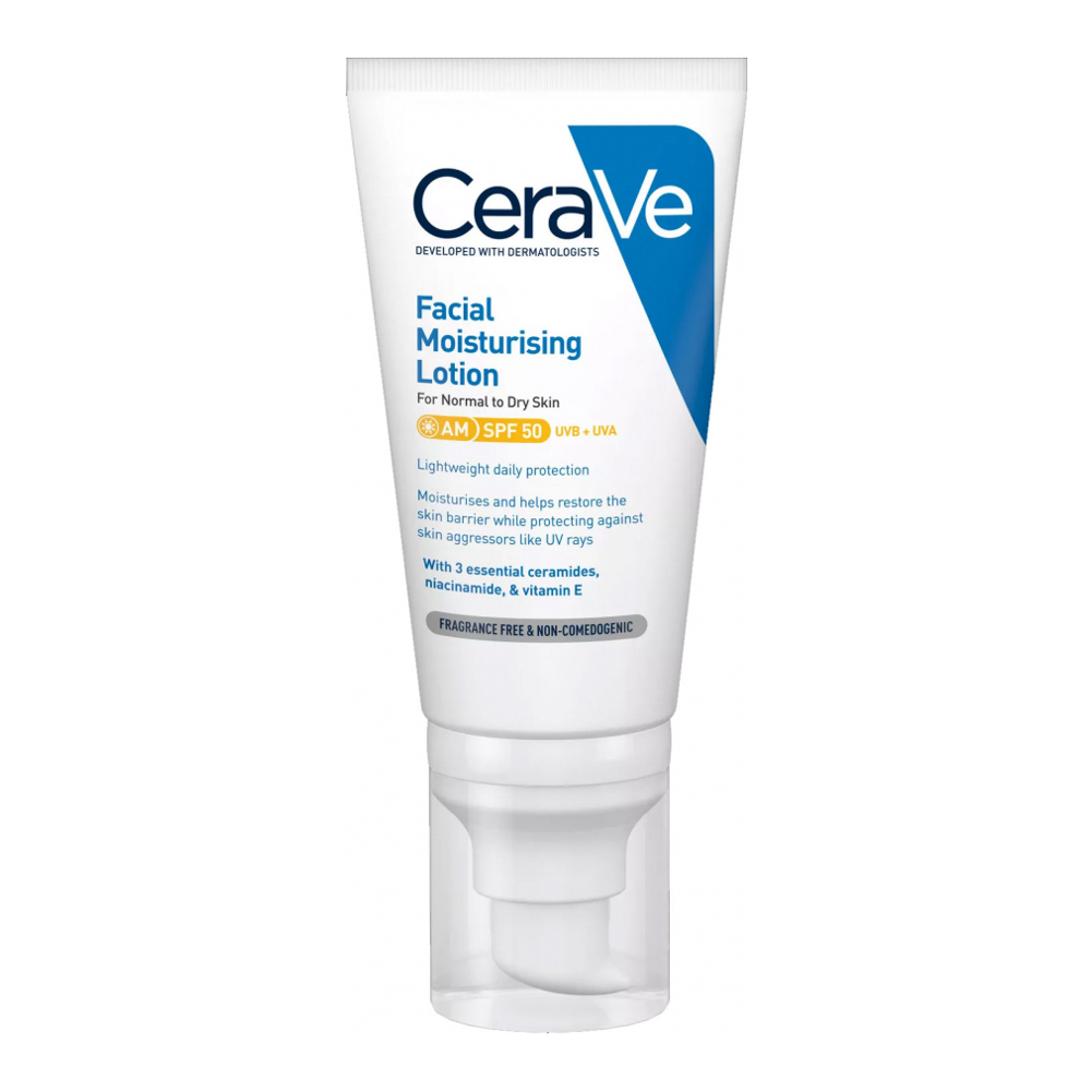 'Moisturising SPF50' Face Cream - 52 ml