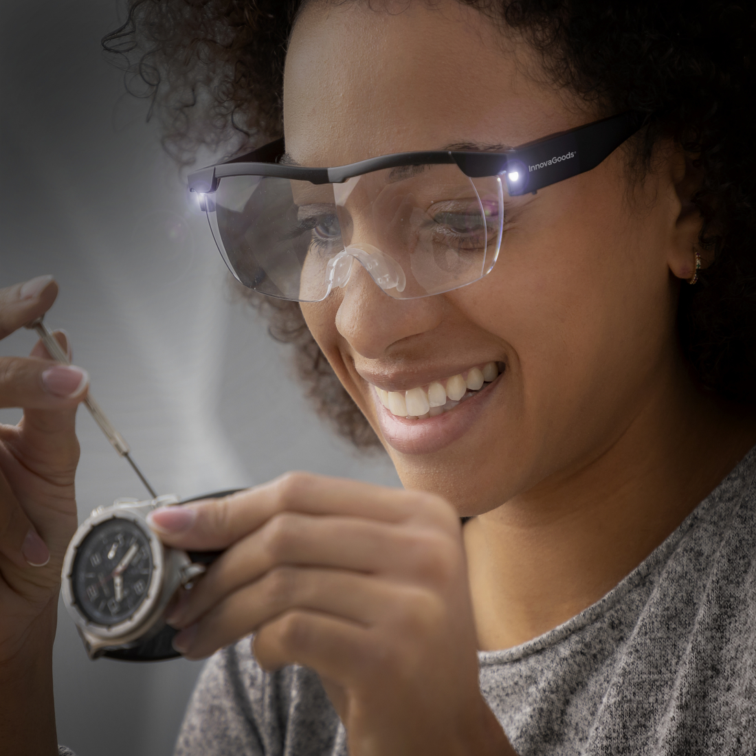 Lunettes Loupe Avec LED Glassoint