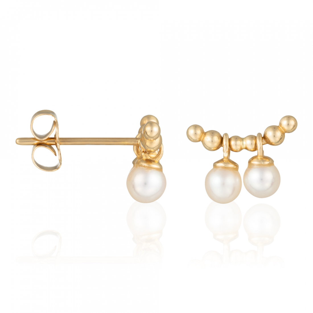 'Duo De Perles' Ohrringe für Damen