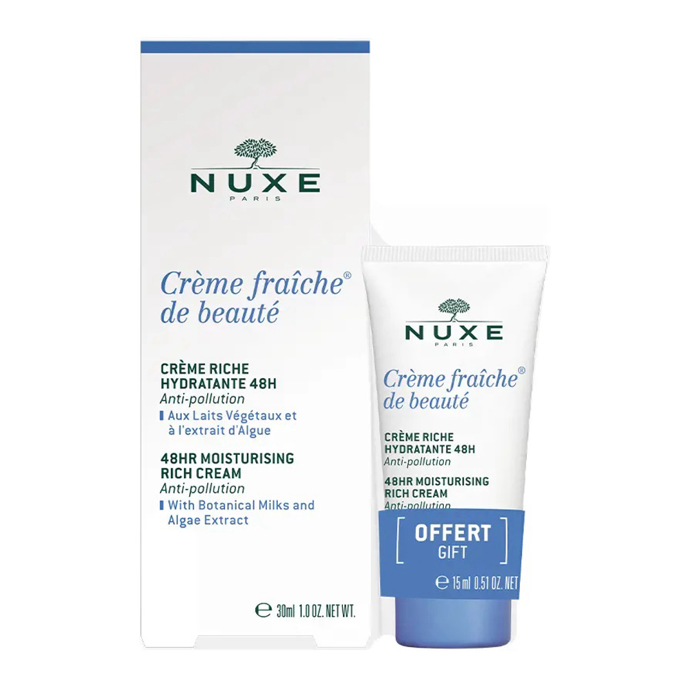 'Crème Fraîche De Beauté 48H' Hautpflege-Set - 2 Stücke