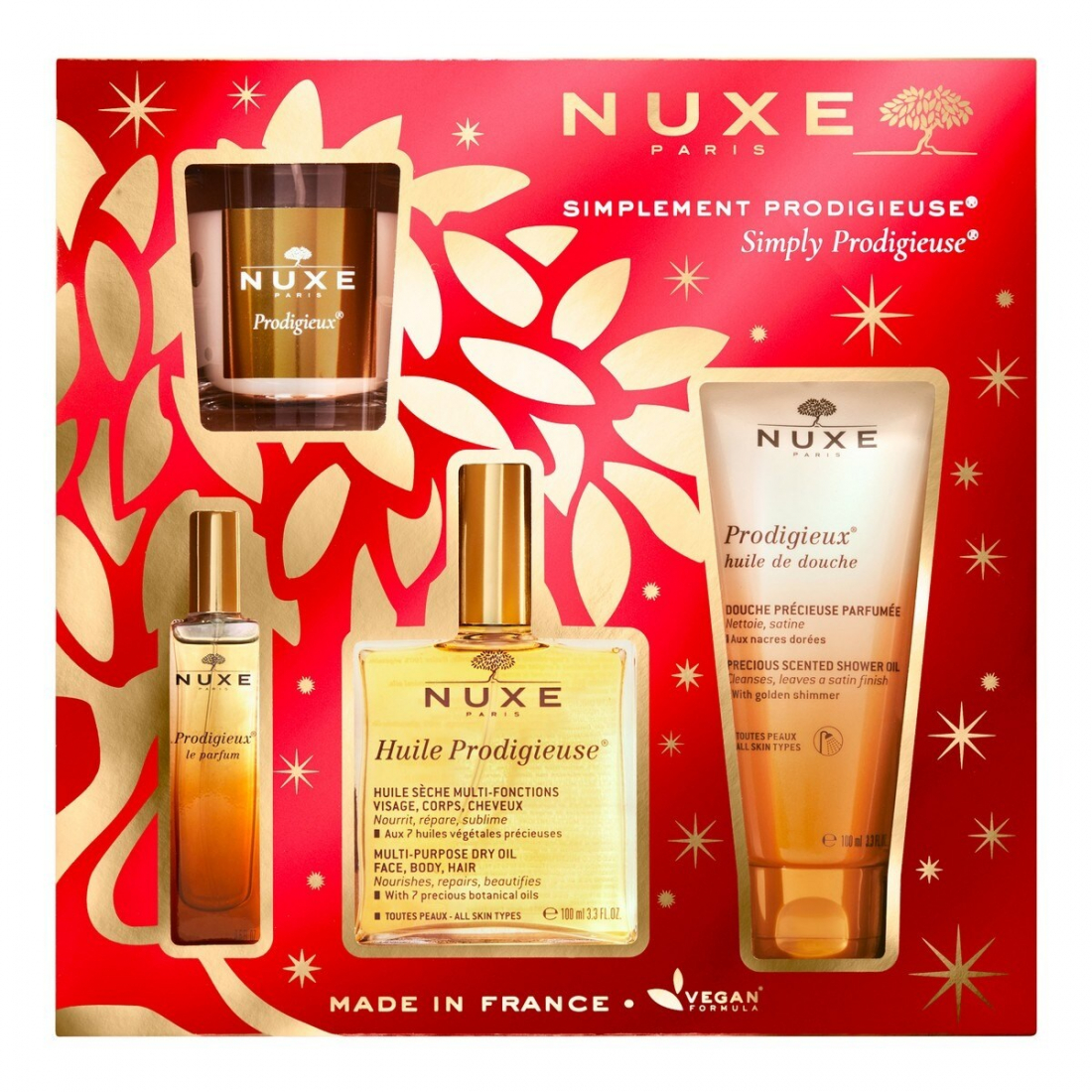 'Huile Prodigieuse' SkinCare Set - 4 Pieces