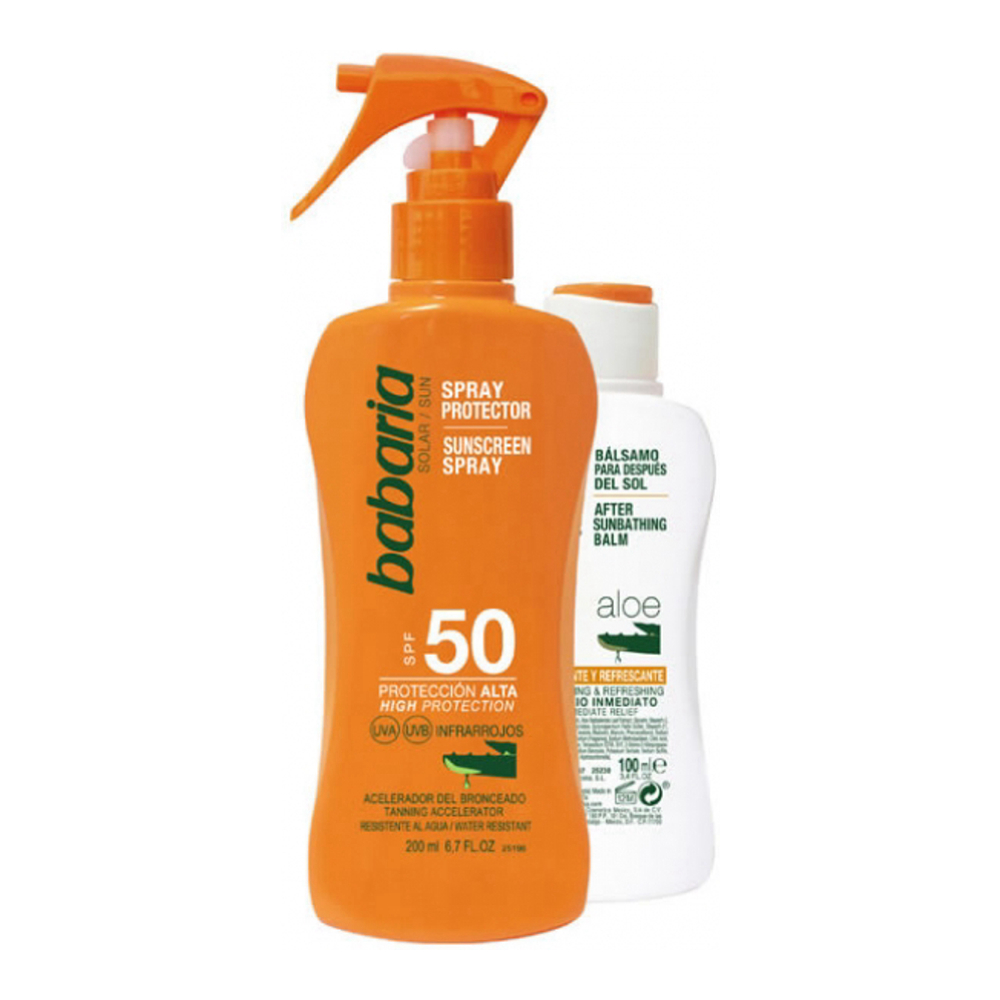 'Solar Aloe Vera SPF50' Sonnenpflege Set - 2 Stücke