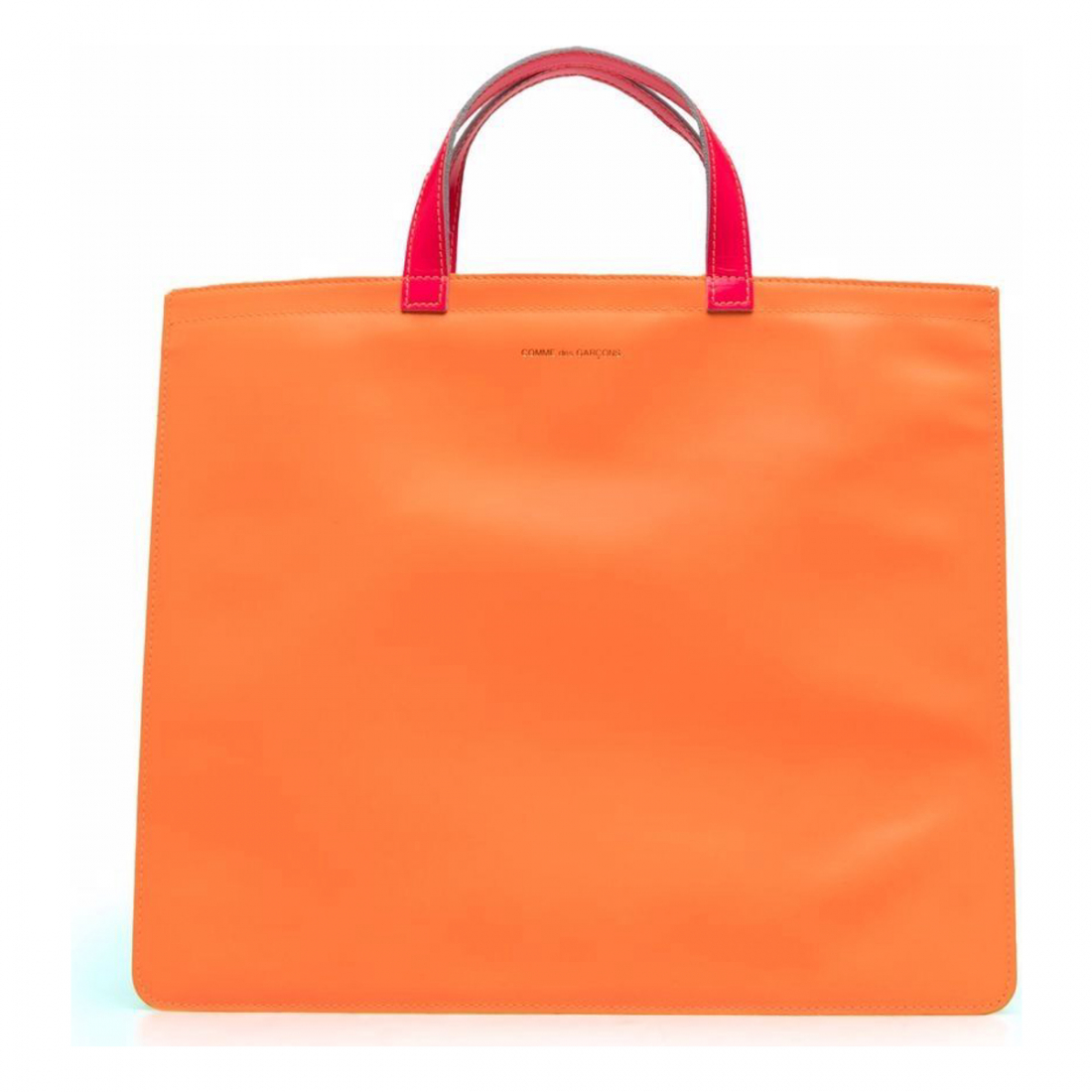 Men's 'Colour-Block Square' Tote Bag