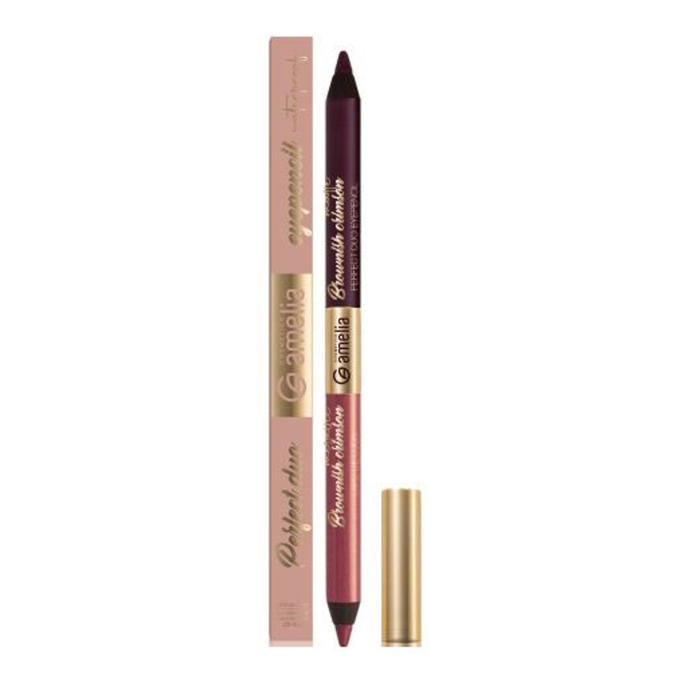 Crayon Yeux 'Matte Duo' - Brownish Crimson 5 g