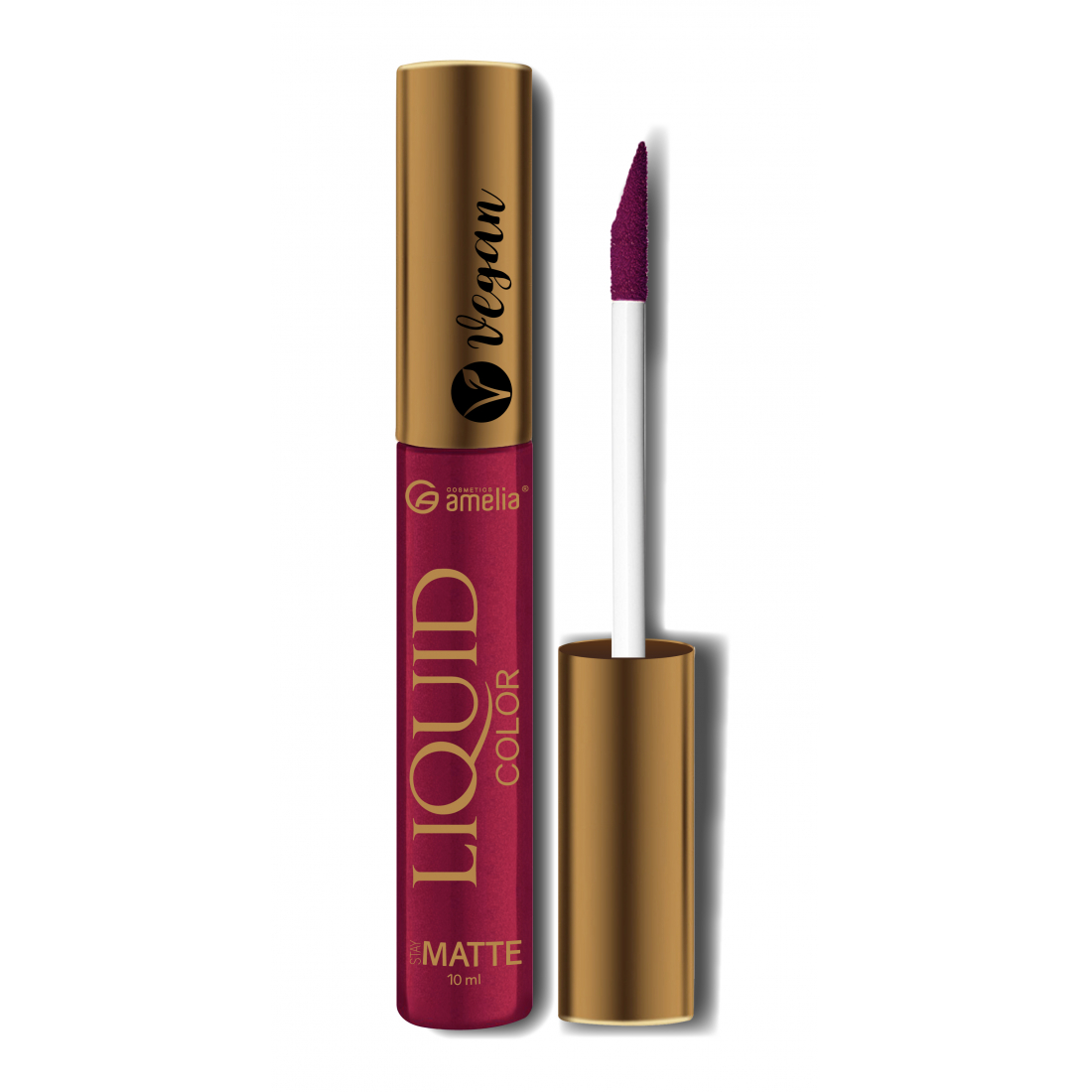 'Matte Vegan' Lipgloss - Plum 10 ml