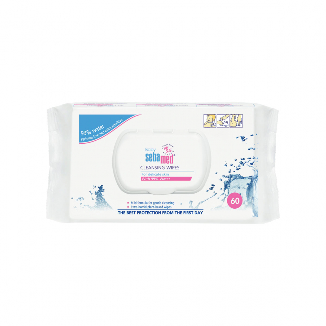 Baby wipes - 60 Pieces