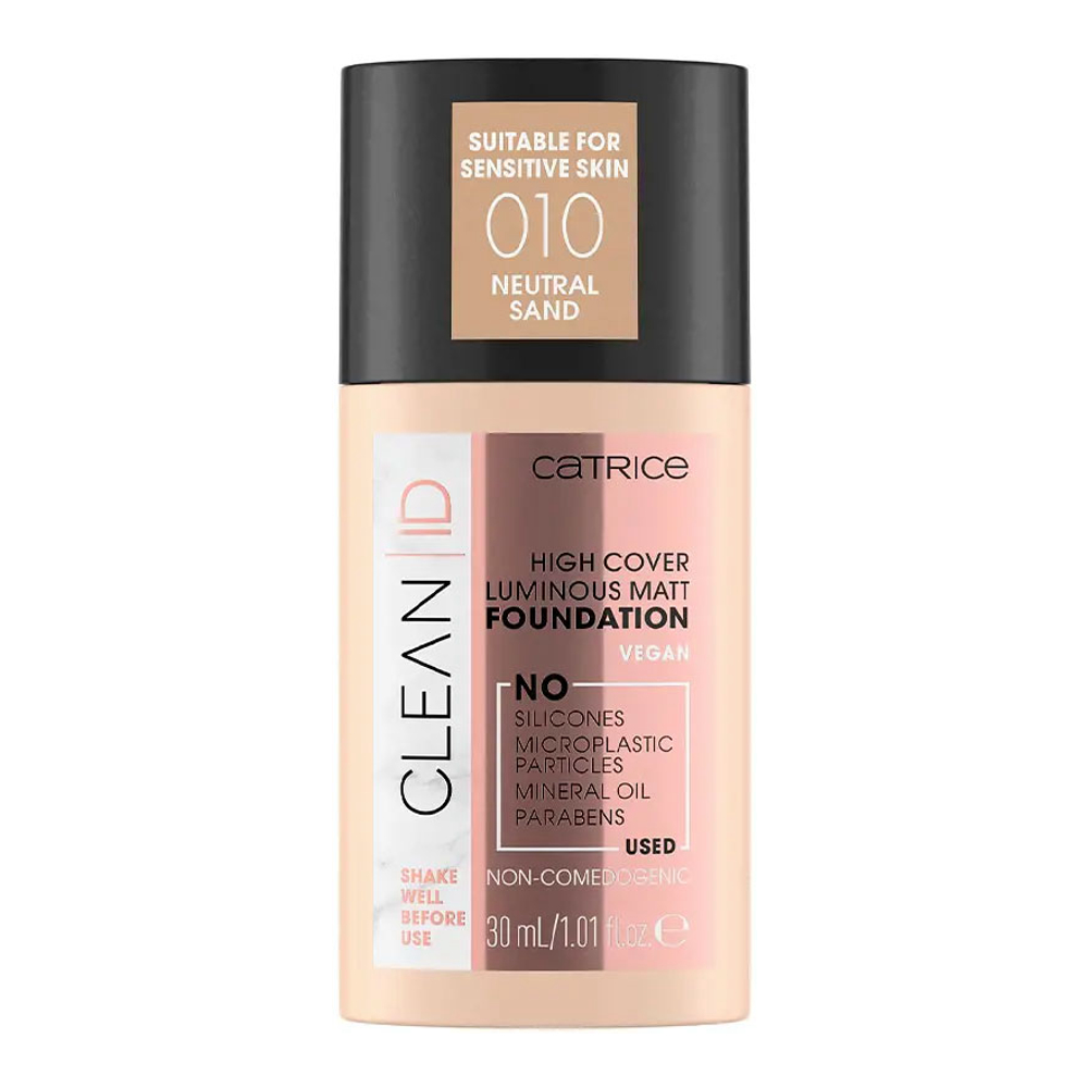 'Clean ID High Cover Luminous' Foundation - 010 Neutral Sand 30 ml 30 ml