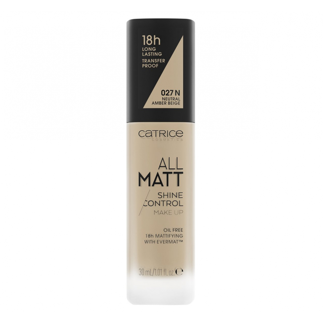 'All Matt Shine Control' Foundation - 027N Neutral Amber Beige 30 ml