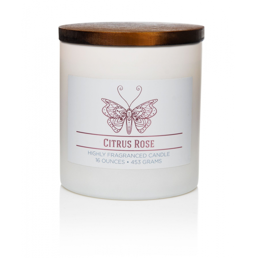 'Citrus Rose' Scented Candle - 453 g