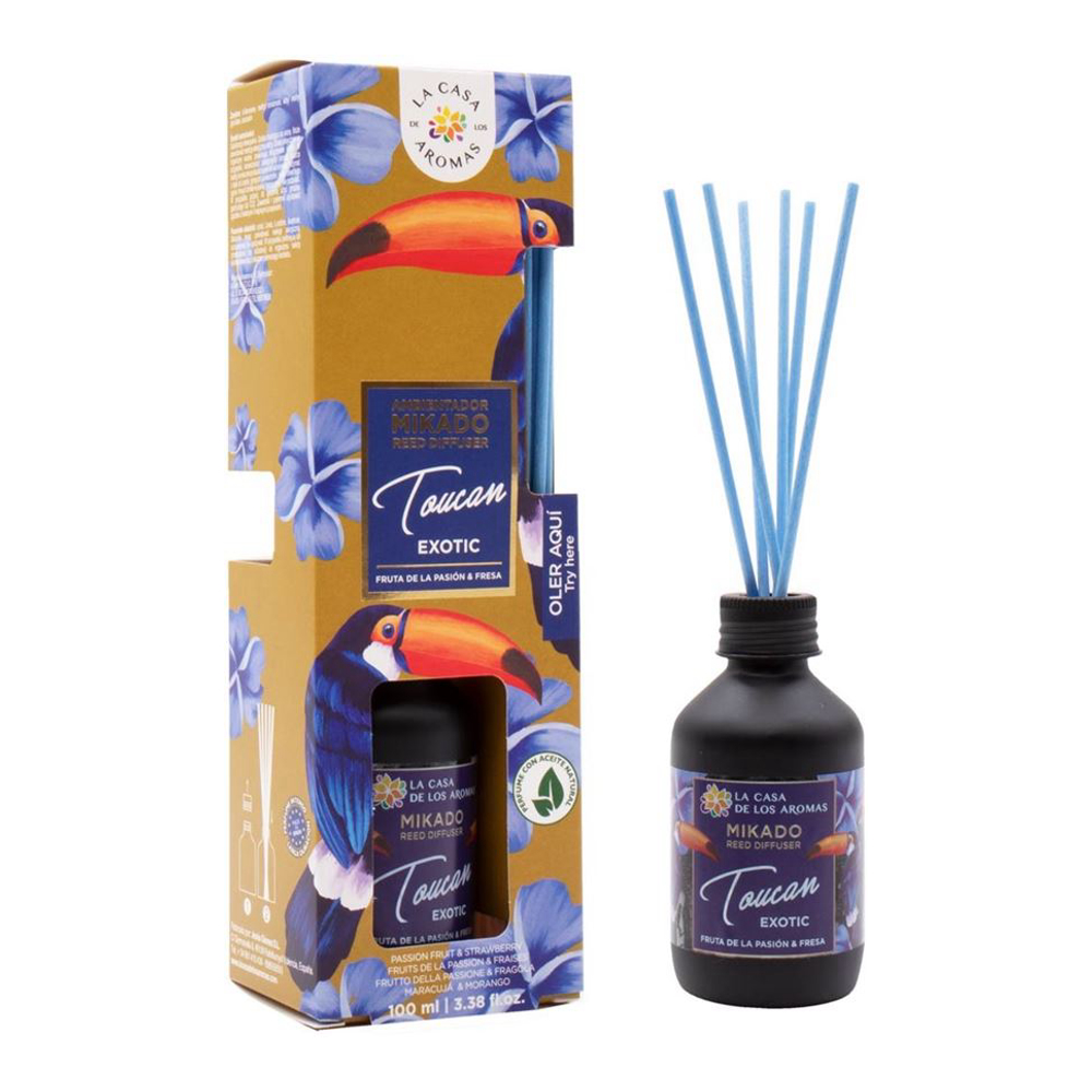 'Toucan Exotic' Schilfrohr-Diffusor -  100 ml