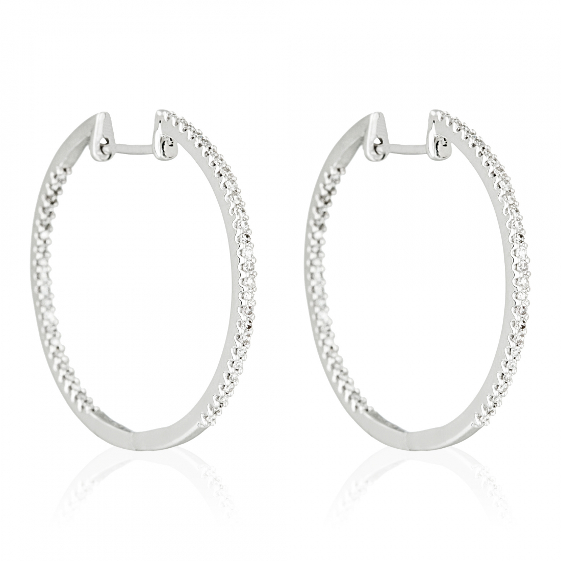 Women's 'Créoles De Diamants' Earrings