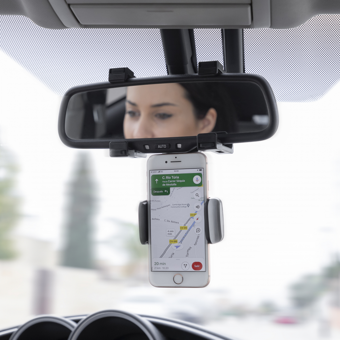 Stropp Smartphone Holder For Rearview Mirror