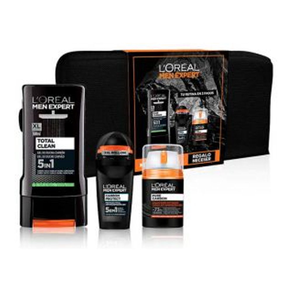 'Men Expert Charcoal' Gift Set - 4 Pieces