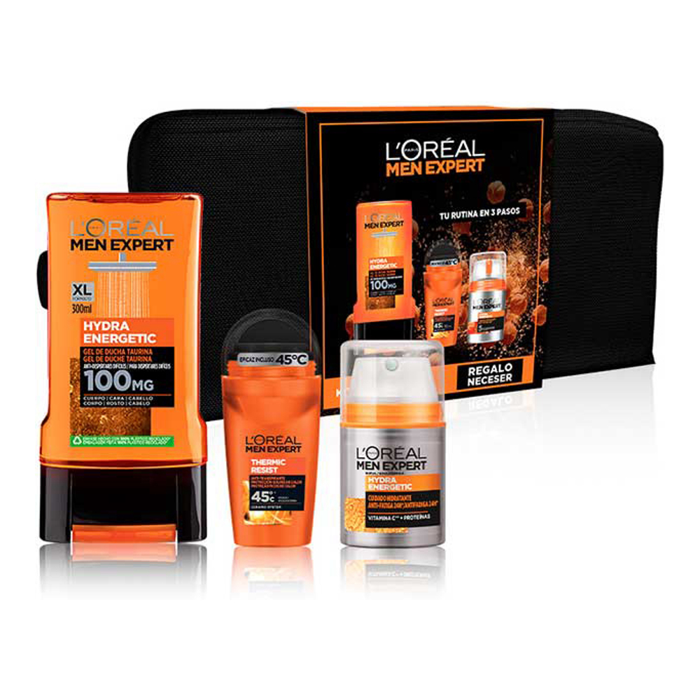 'Men Expert Hydra Energeti' SkinCare Set - 4 Pieces