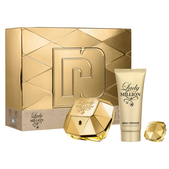 Coffret Cadeau 'Lady Million' - 3 Pièces