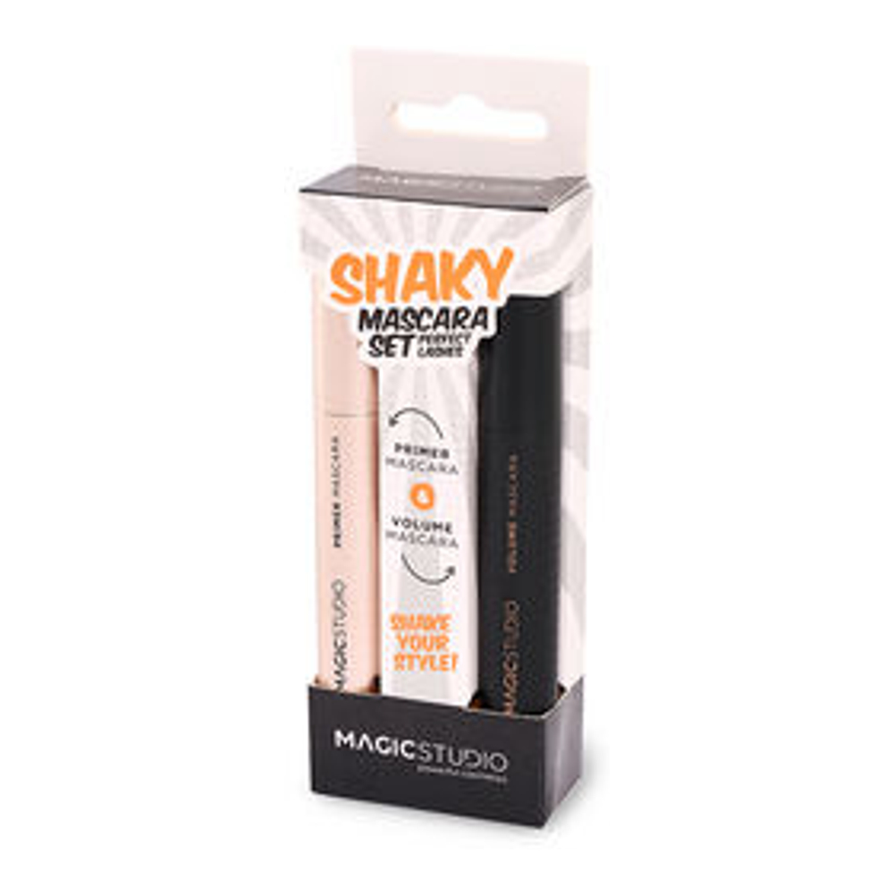 'Shaky Primer & Volume' Mascara Set - 2 Pieces