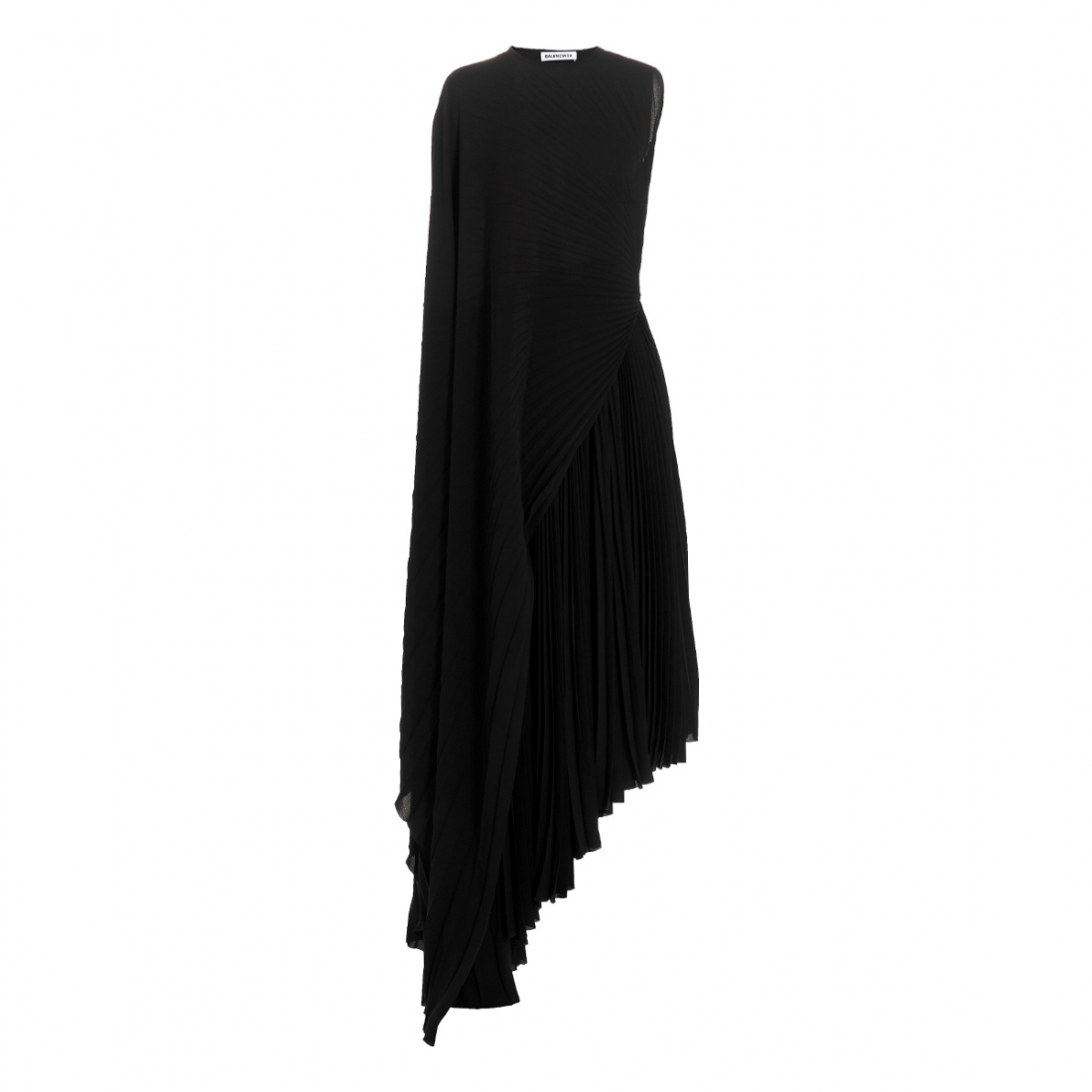 Robe sans manches 'Pleated Asymmetrico' pour Femmes