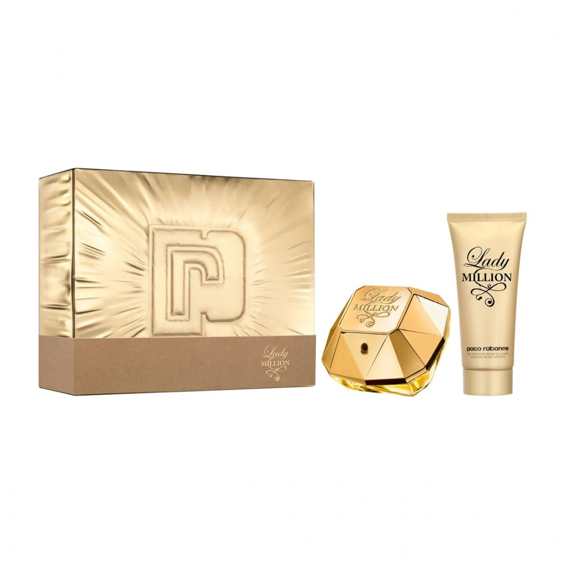 'Lady Million' Perfume Set - 2 Pieces